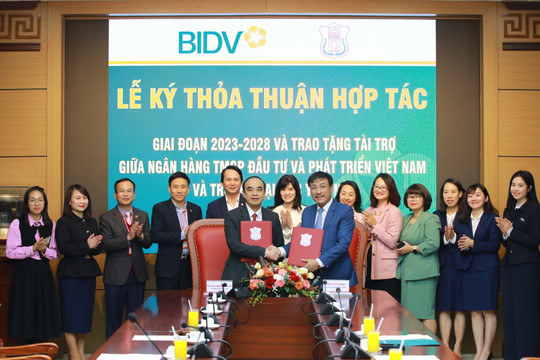 BIDV và Trường Đại học Y Hà Nội ký kết thỏa thuận hợp tác giai đoạn 2023-2028 