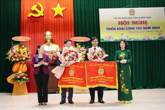 TAND tỉnh Quảng Ngãi tổ chức Hội nghị triển khai công tác năm 2023
