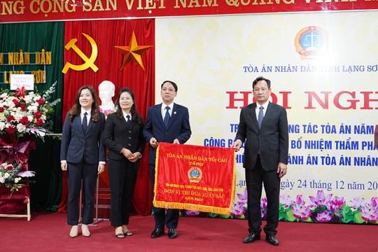 TAND TP. Lạng Sơn xứng đáng lá cờ đầu của ngành Tòa án tỉnh