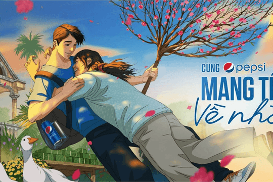 Pepsi tiếp tục hành trình ý nghĩa “Mang Tết về nhà” 2023