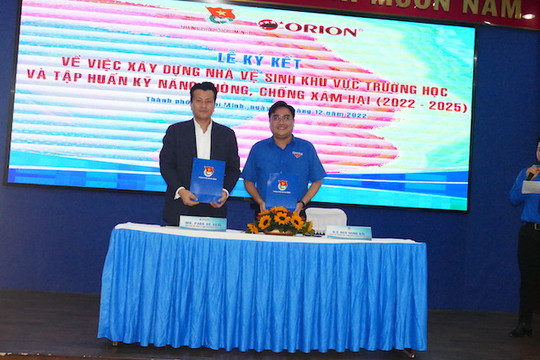 Xây dựng hàng chục nhà vệ sinh cho các trường học tại nhiều địa phương