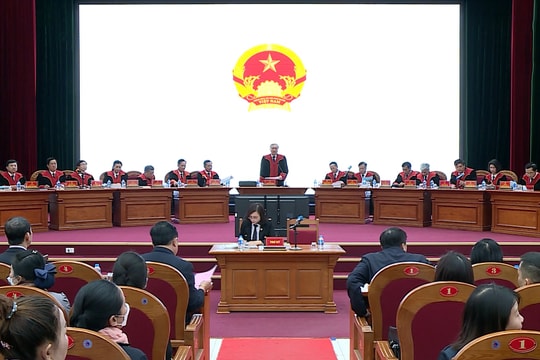 TANDTC tổ chức phiên tòa xét xử theo thủ tục giám đốc thẩm tại Học viện Tòa án