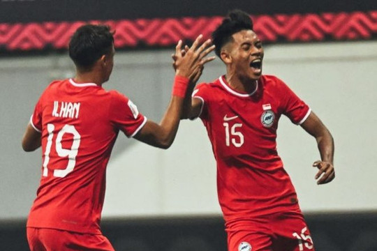 Singapore chạy đà cho trận gặp Việt Nam bằng chiến thắng thứ 2 liên tiếp