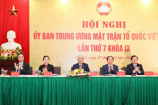 Hiệp thương bầu bổ sung 9 vị tham gia Đoàn Chủ tịch Ủy ban Trung ương MTTQ Việt Nam