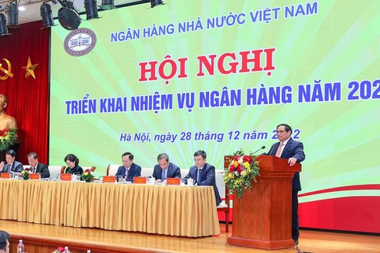 Vai trò là huyết mạch nền kinh tế, nhiệm vụ của ngành ngân hàng rất nặng nề trong năm 2023