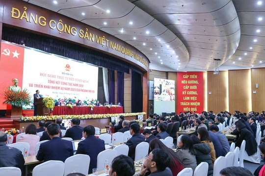 Ngành Nội vụ cần sớm hoàn thiện mô hình chế độ công vụ theo vị trí việc làm