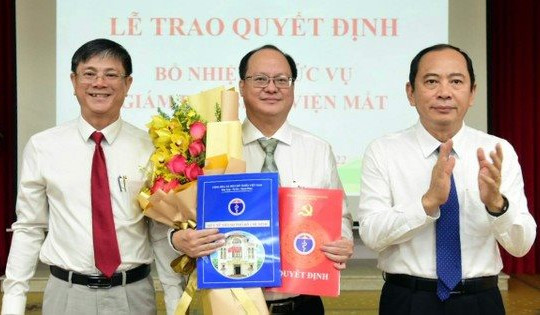 Bổ nhiệm bác sĩ Lê Anh Tuấn làm Giám đốc Bệnh viện Mắt TP.HCM