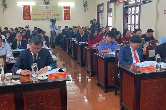 TAND tỉnh Tiền Giang: Thực hiện đồng bộ các giải pháp nâng cao chất lượng xét xử