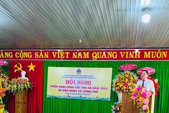 TAND TP Thuận An triển khai công tác năm 2023