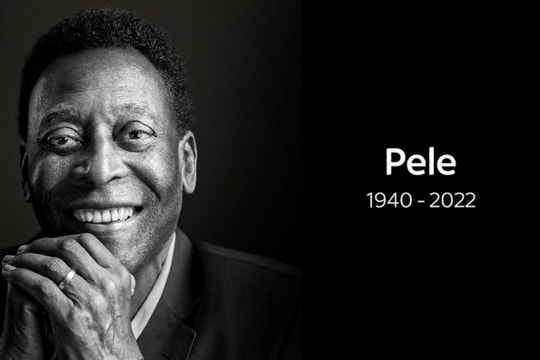 Huyền thoại bóng đá Pele qua đời ở tuổi 82
