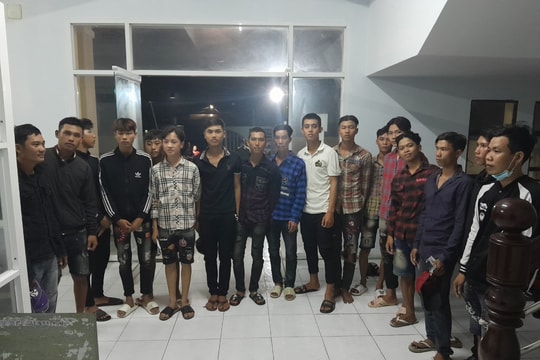 Kiên Giang: Bắt giữ kịp thời nhóm thanh niên mang hung khí đánh nhau