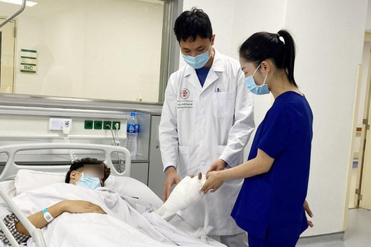 Nhiều trẻ nhập viện do pháo tự chế phát nổ