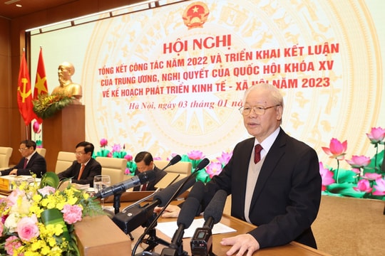 Tổng Bí thư: Kiên quyết đấu tranh loại bỏ những người vướng vào tham nhũng, hư hỏng