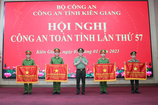 Công an tỉnh Kiên Giang quyết tâm giữ vững an ninh chính trị và trật tự an toàn xã hội
