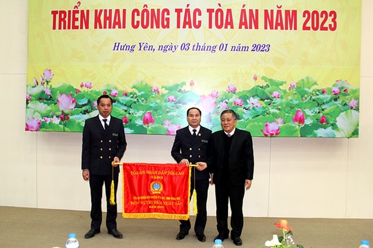 TAND hai cấp tỉnh Hưng Yên xác định 7 nhiệm vụ trọng tâm trong năm 2023