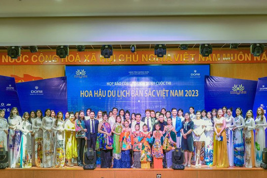 Công bố top 45 hoa hậu du lịch bản sắc Việt Nam 2023