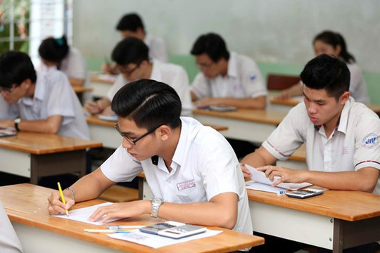 Điều chỉnh trong các kỳ thi tư duy, đánh giá năng lực năm 2023