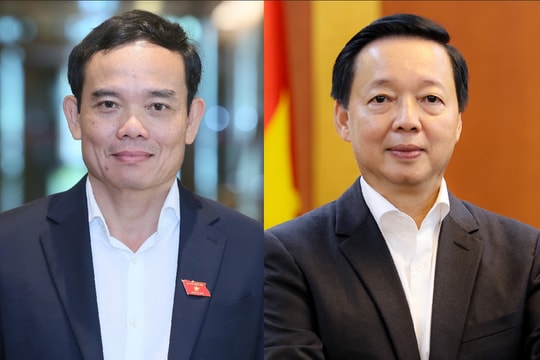 Trình Quốc hội phê chuẩn bổ nhiệm Phó Thủ tướng đối với 2 ông Trần Hồng Hà và Trần Lưu Quang