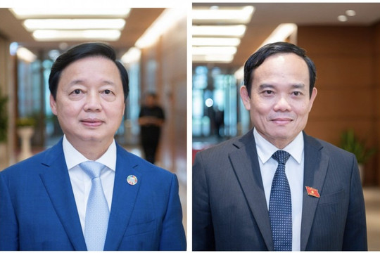 Bí thư Thành ủy Hải Phòng Trần Lưu Quang và Bộ trưởng Trần Hồng Hà giữ chức Phó Thủ tướng Chính phủ