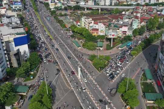 Hà Nội lại điều chỉnh nút giao Ngã Tư Sở