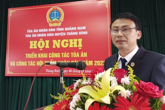 TAND huyện Thăng Bình: Nâng cao chất lượng xét xử từ phiên tòa rút kinh nghiệm