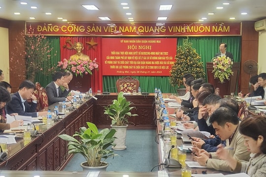 Quận Hoàng Mai triển khai thực hiện Nghị quyết 05 của HĐND TP Hà Nội