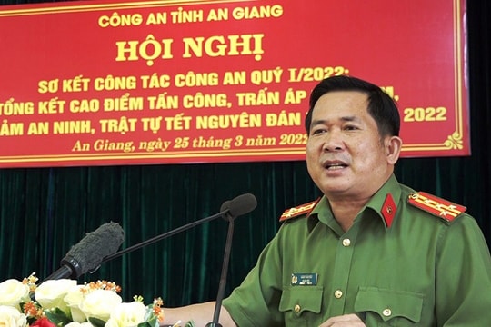 Giám đốc Công an tỉnh Quảng Ninh được phong hàm Thiếu tướng