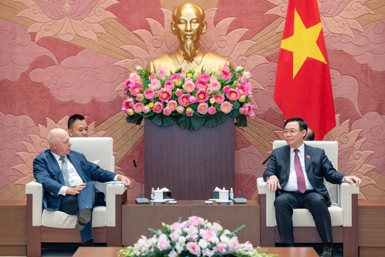 Chủ tịch Quốc hội: Việt Nam sẽ tăng vốn cho các đối tác nước ngoài trong lĩnh vực giáo dục và đào tạo