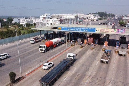Cao tốc Biên Hòa - Vũng Tàu: Ngừng thu phí từ 13/1