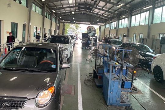 33 trung tâm đăng kiểm trên cả nước bị tạm dừng hoạt động