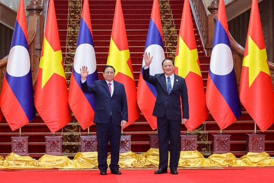 Củng cố, vun đắp quan hệ hữu nghị vĩ đại, đoàn kết đặc biệt và hợp tác toàn diện Việt Nam-Lào