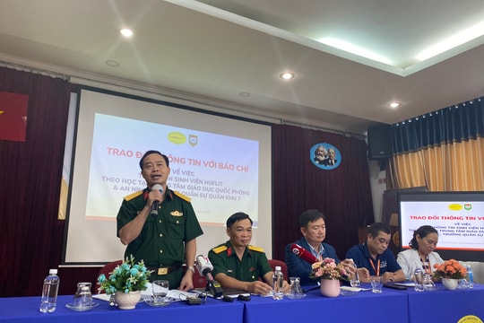 Thông tin nữ sinh viên bị cưỡng bức tập thể là hoàn toàn bịa đặt, không đúng