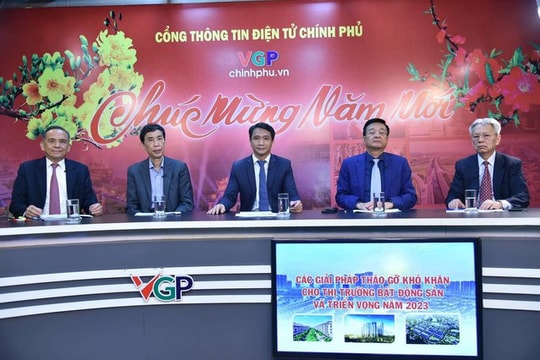 Tọa đàm “Các giải pháp tháo gỡ khó khăn cho thị trường bất động sản và triển vọng năm 2023”