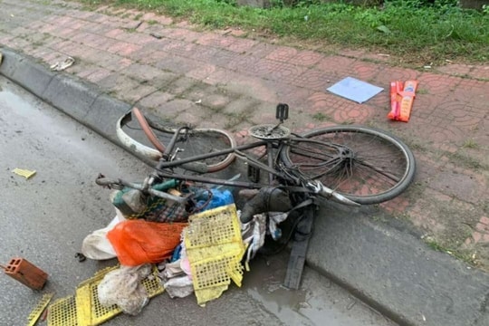 Xác định tài xế và phương tiện liên quan vụ thi thể bị biến dạng