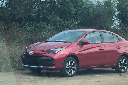 Toyota Vios 2023 xuất hiện ở Việt Nam