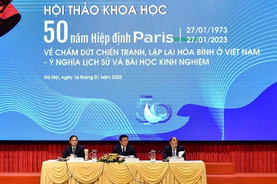 50 năm Hiệp định Paris: Bước ngoặt lịch sử, mốc son chói lọi của ngoại giao Việt Nam
