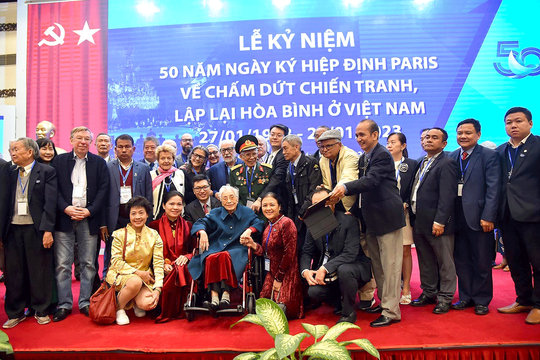 Lễ kỷ niệm 50 năm Ngày ký Hiệp định Paris về chấm dứt chiến tranh, lập lại hòa bình ở Việt Nam
