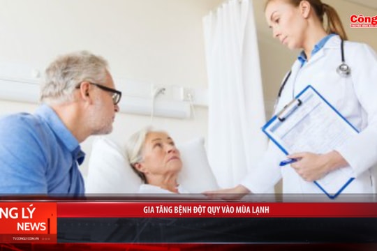 Gia tăng bệnh nhân đột quỵ vào mùa lạnh