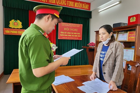 Rao bán nhà và đất “ảo” lừa tiền tỷ, người phụ nữ bị khởi tố