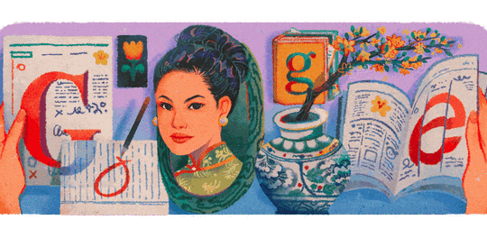 Google tôn vinh Sương Nguyệt Anh - nữ chủ bút Việt Nam đầu tiên