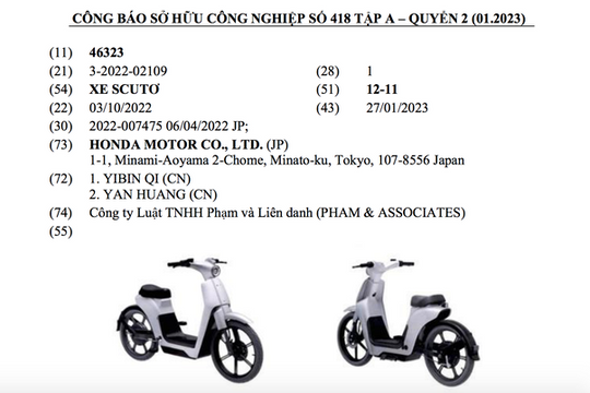 Xe máy điện Honda Cub-E trình làng, giá chỉ 21 triệu đồng