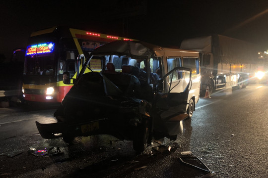 Tai nạn trên cao tốc TPHCM – Trung Lương, 6 người thương vong