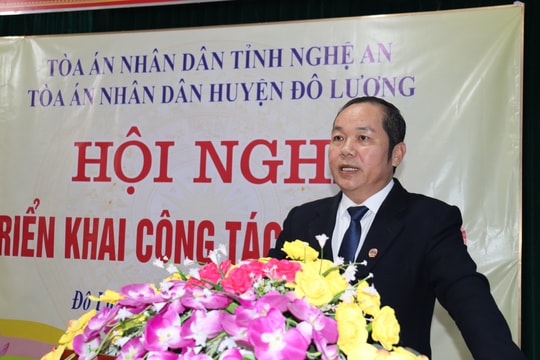 Chi bộ TAND huyện Đô Lương: Cơ sở Đảng hoàn thành xuất sắc nhiệm vụ tiêu biểu 5 năm liên tục