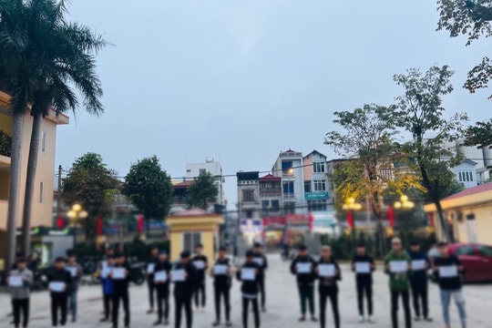 Hai nhóm thanh, thiếu niên giải quyết mâu thuẫn bằng phóng lợn