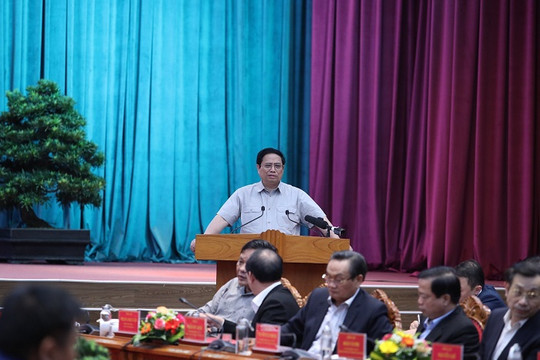 Thủ tướng Phạm Minh Chính ấn tượng với Bình Định 3 việc
