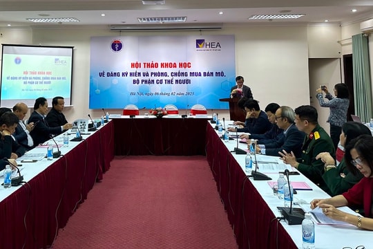 Đề xuất tích hợp đăng ký hiến tạng trên bằng lái xe, căn cước công dân