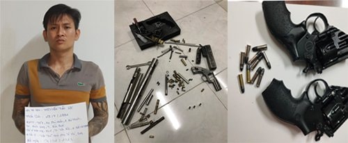 Bắt đối tượng mua bán, tàng trữ vũ khí
