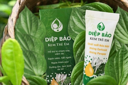 Cục quản lý Dược thông tin về kem Diệp Bảo bôi da trẻ em bị FDA Mỹ thu hồi