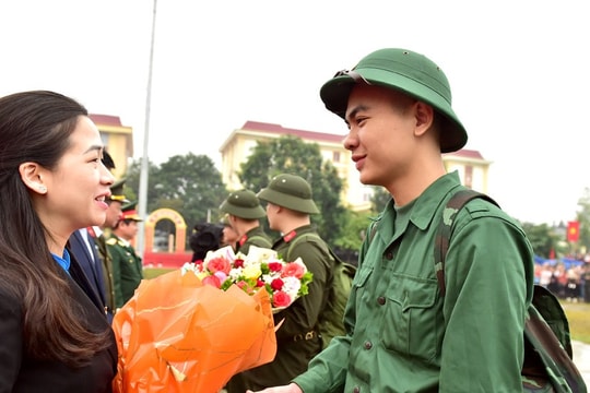 Tuyên Quang: 1.275 tân binh lên đường nhập ngũ năm 2023