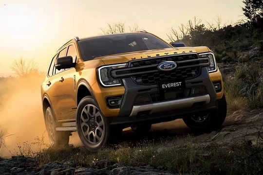 Ford Everest Wildtrak 2023 sắp ra mắt Việt Nam